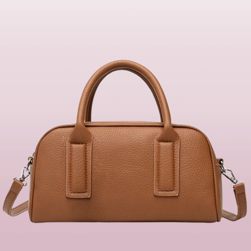 Luxury Retro Crossbody Bag in Mustard color