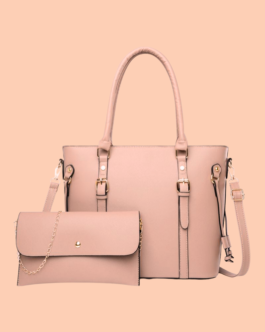 Elure Tote Bag Royal Peach