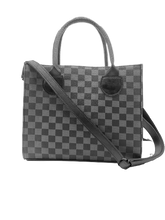 Load image into Gallery viewer, Check Carrry Bag