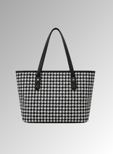 Load image into Gallery viewer, Margot Tote Black & White
