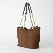 Load image into Gallery viewer, The Latitude bag Brown Suede