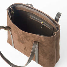 Load image into Gallery viewer, Ample bag Brown Suede