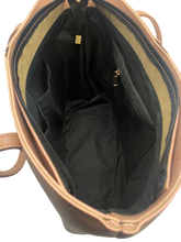 Load image into Gallery viewer, Faux Tote Bag Apple