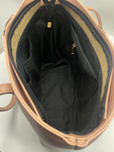 Load image into Gallery viewer, Faux Tote Bag Beige