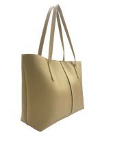Load image into Gallery viewer, Faux Tote Bag Beige