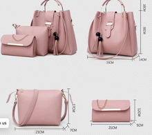Load image into Gallery viewer, Emerald Bag Pink 3pc