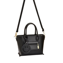 Load image into Gallery viewer, Smiley Bag black