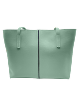 Load image into Gallery viewer, Faux Tote Bag Apple