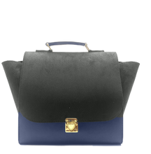 Load image into Gallery viewer, Flap Bag Blue