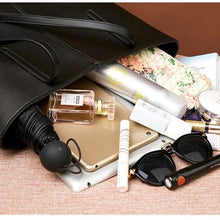 Load image into Gallery viewer, Faux Tote Green