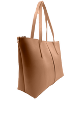 Load image into Gallery viewer, Faux Tote Bag peach