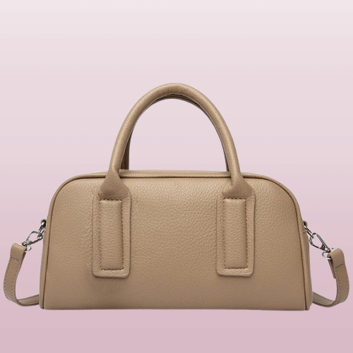 Luxury Retro Crossbody Bag in Beige Color