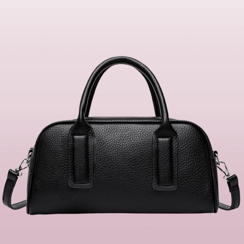 Luxury Retro Crossbody Bag in black  color