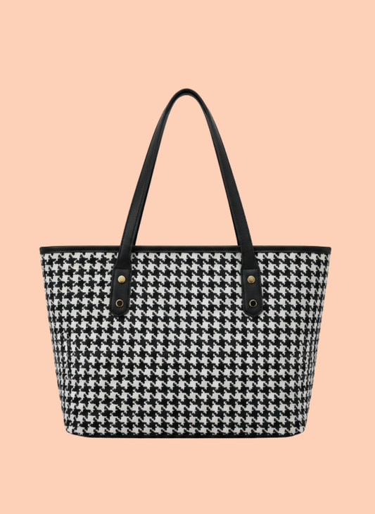 Margot Tote Black & White