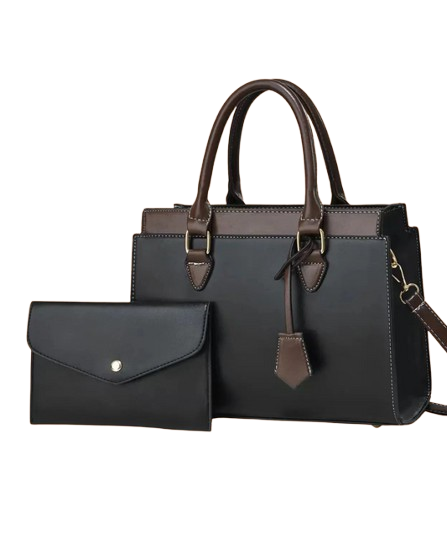 Minimal Luxe Tote Bag Black Color