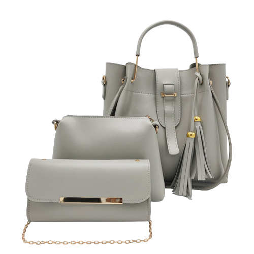 Emerald Bag Gray 3pc