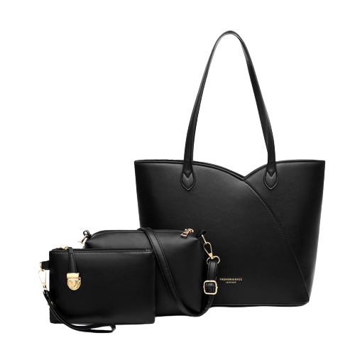 Posh bag 3 pc Black