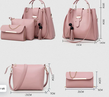 Load image into Gallery viewer, Emerald Bag Pink 3pc
