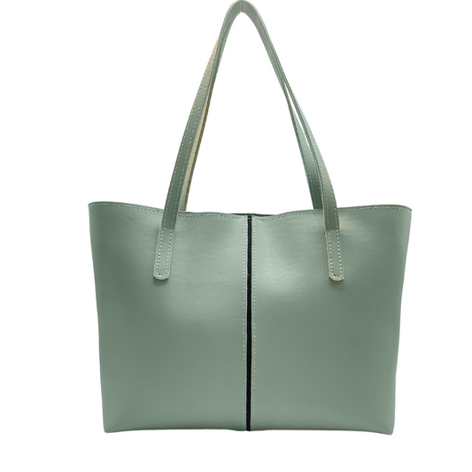 Faux Tote Bag Apple