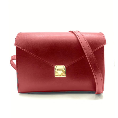 Box Bag Maroon