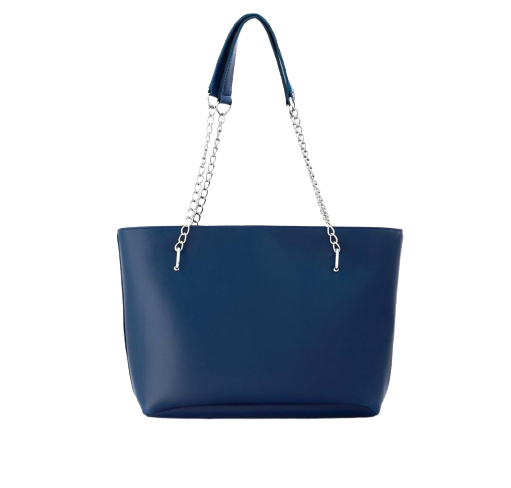 Retro Tote Bag Blue