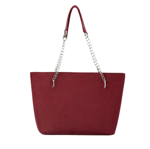 Retro Tote Bag Maroon