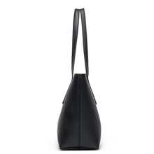 Load image into Gallery viewer, Faux Tote Bag Black
